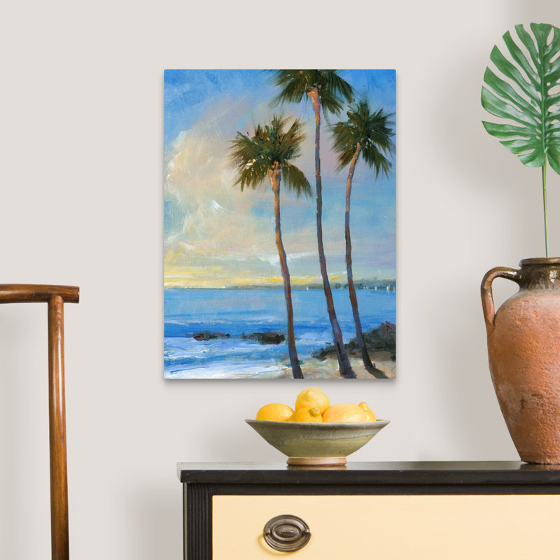 Art mural sur toile Tropical Breeze II, Toile tendue, H 24 po x l 18 po x P 1,25 po