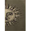 Tapis décoratif moderne à motif gris Sun-936443224