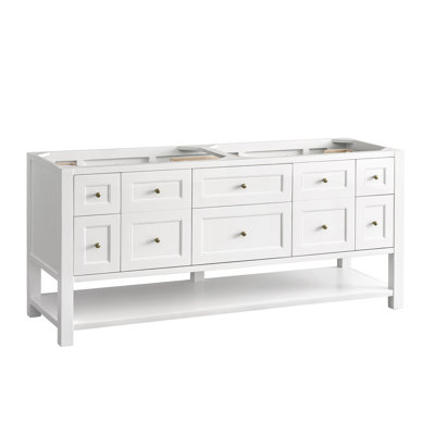 Breckenridge 72'' W Double Bathroom Vanity Base
