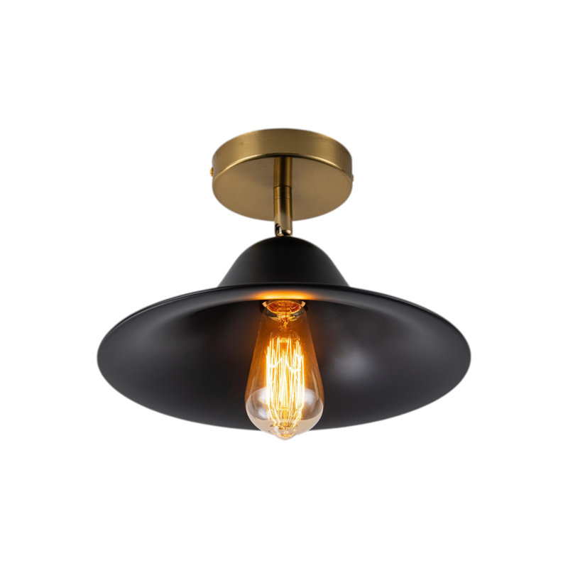 Plafonnier semi-encastré 1 lumière 12 po