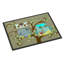 Tapis d'extérieur antidérapant Wampsville-785366122