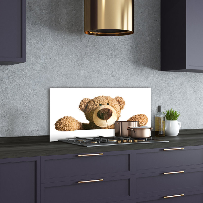 Fredegaest 50cm W x 100cm L Glass Peel and Stick Panel