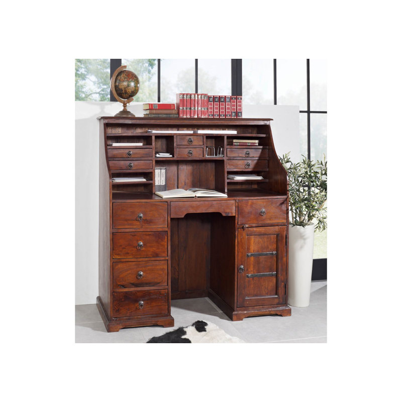 Oxford Solid Wood Secretary Desk