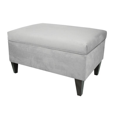 Repose-pieds rectangulaire avec rangement 29,5 po Zariyah