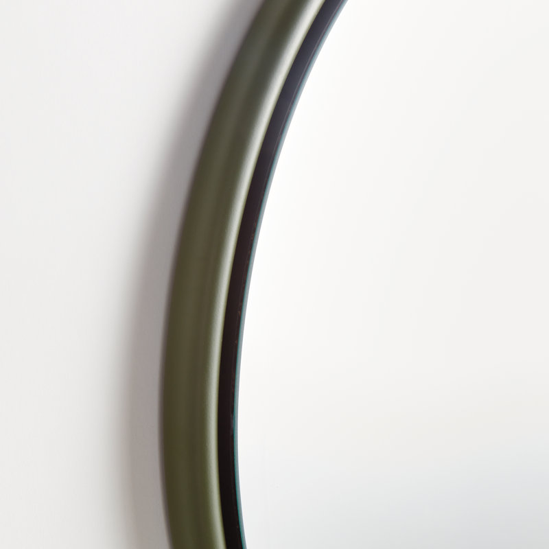 Miroir Ryland grand, Vert, 25 po x 25 po