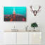 New York The Never-ending City In Abstract - Wrapped Canvas-55311424
