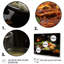 Cuban Cuisine Brown II, reproduction d'art sur toile-86246276-86246273
