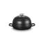 Le Creuset Enameled Cast Iron Signature Round Bread Oven 9.5In - Licorice Crucible Ss Knob