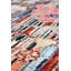 Tapis unique rose / chocolat / brun / bleu nouvel âge 6 pi 4 po x 8 pi 10 po One-of-a-Kind