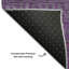 Aubergine Cerrito AMF527 lavable à la machine de qualité supérieure-103939482