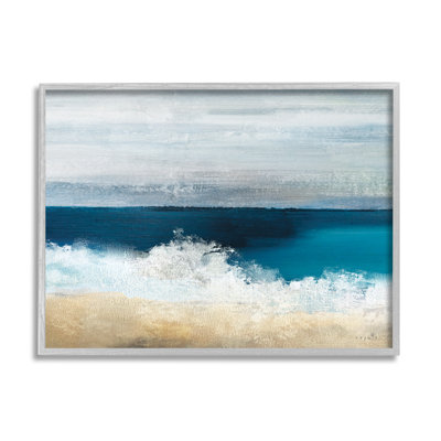 Beach Waves Crashing Foam