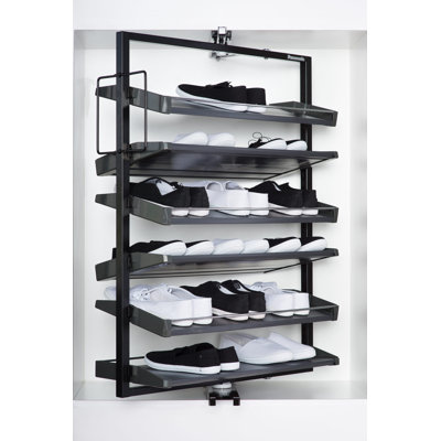 Range-chaussures rotatif 24 paires