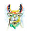 «Dakota Fields Goldberger», galerie d'art sur toile tendue par Jennifer, Smarty, Pants Llama-1613764170