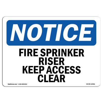 Notice Sign