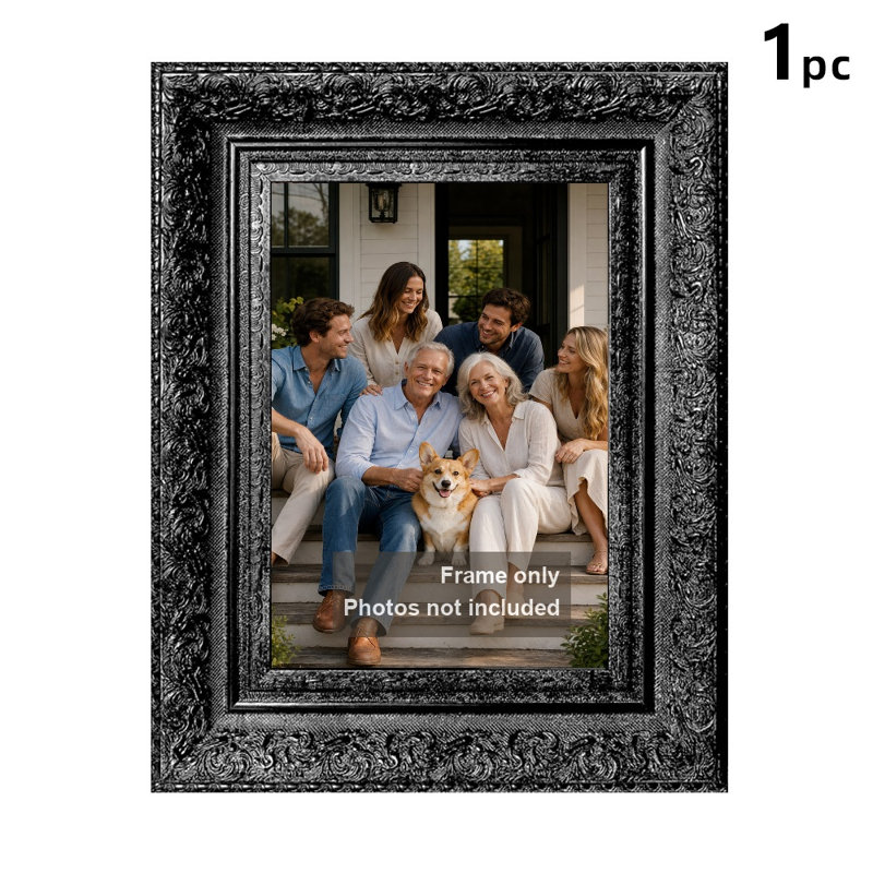 Cadre photo noir 1PC 11 "x 14" noir avec changement de photo facile, Black, 1, 11" W x 14" H