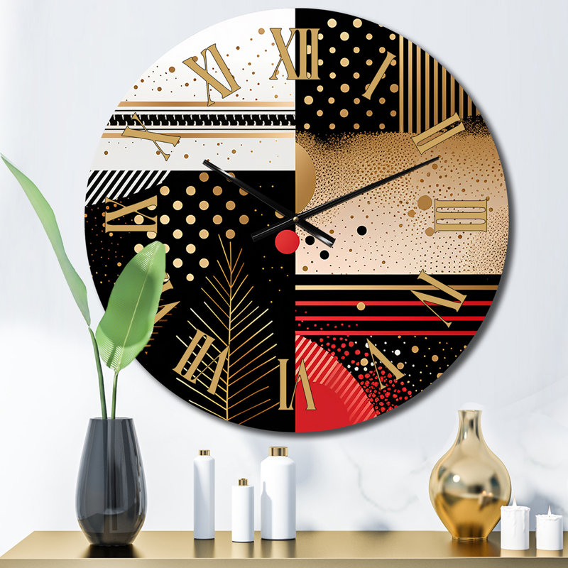Horloge murale boho chic, Petit