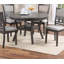 Ensemble de table ronde contemporaine 5 pièces