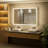 Ciyanna 48" W x 30" H Recessed LED Lighted Medicine Cabinet with 6 Adjustable Shelves, Defogger, Outlets & USBs-914119195