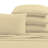 Hotel Luxurious Bamboo Blend Deep Pockets Breathable Cooling Bed Sheet Set 2000 Series-1060586710-1060586749