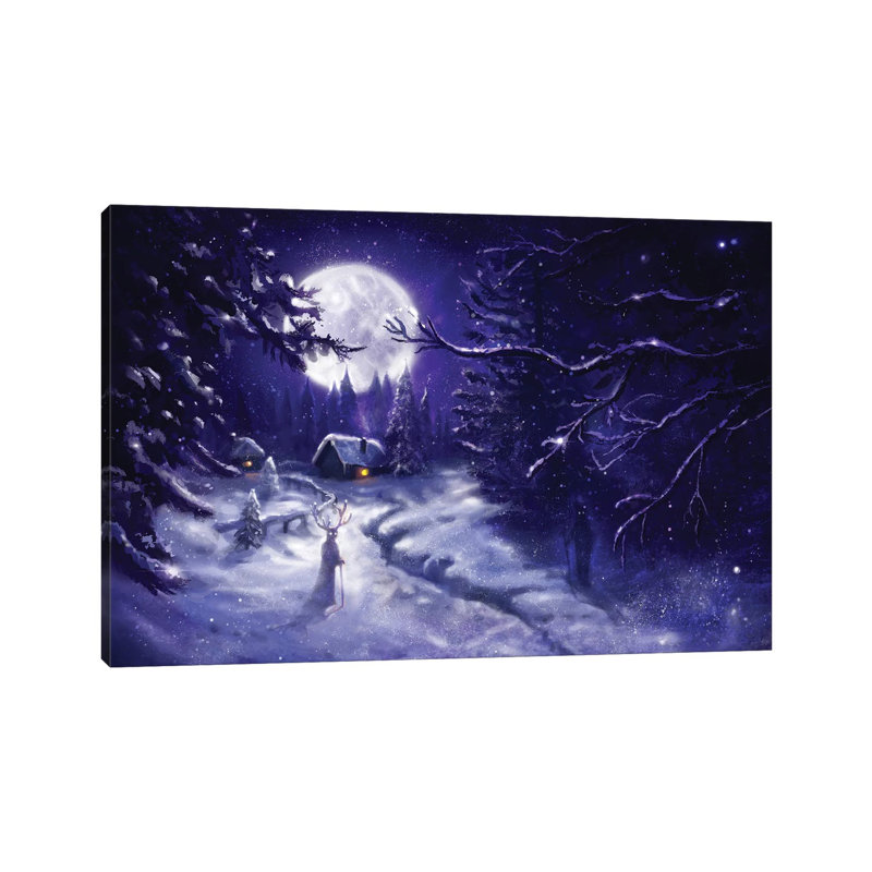 Winter Tales by Anastasia Evgrafova - No Frame Gallery-Wrapped Canvas Giclée on Canvas, 66.04cm H x 101.6cm W