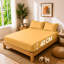 40cm Extra Deep Fitted Sheet - Luxury Microfiber Deep Pocket Bed Sheet Secure Fit-121863301-121863307