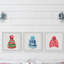 Chaney Chaney Winter Hats - 3 Piece Single Picture Frame Painting-322771703