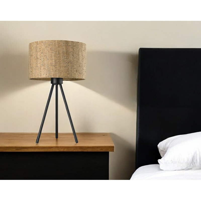 Hatchett Metal Table Lamp, 21.75" H x 13" W x 13" D