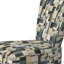 Chaise d'appoint rembourrée Geometric Blocks Harmony I