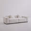 Canapé Sherpa - tissu beige, modulaire et librement assemblable