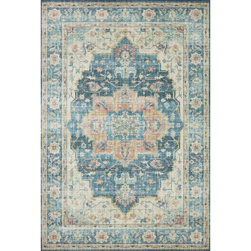 Tapis bleu Apputhurai, Rectangle 2 pi 3 po x 3 pi 9 po