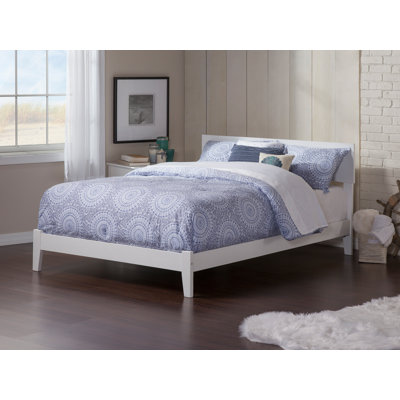 Anndee Solid Wood Foundation Bed