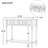 Console Table Traditional Design with Two Drawers and Bottom Shelf-770969704