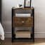 Conestoga 40cm W Steel Bedside Table