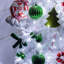Lighted Artificial Fir Christmas Tree
