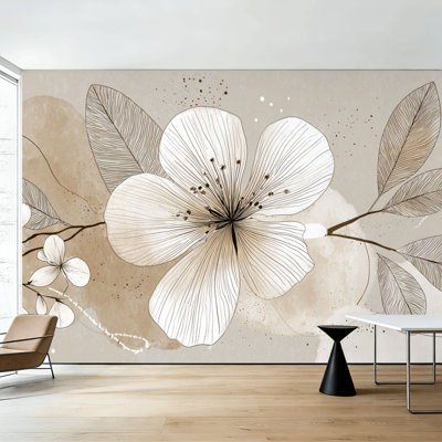 Papier peint auto-adhésif mural Boho