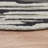 Round Karleigh Camouflage Handmade Tufted Wool Black/Gray Area Rug-1698617608