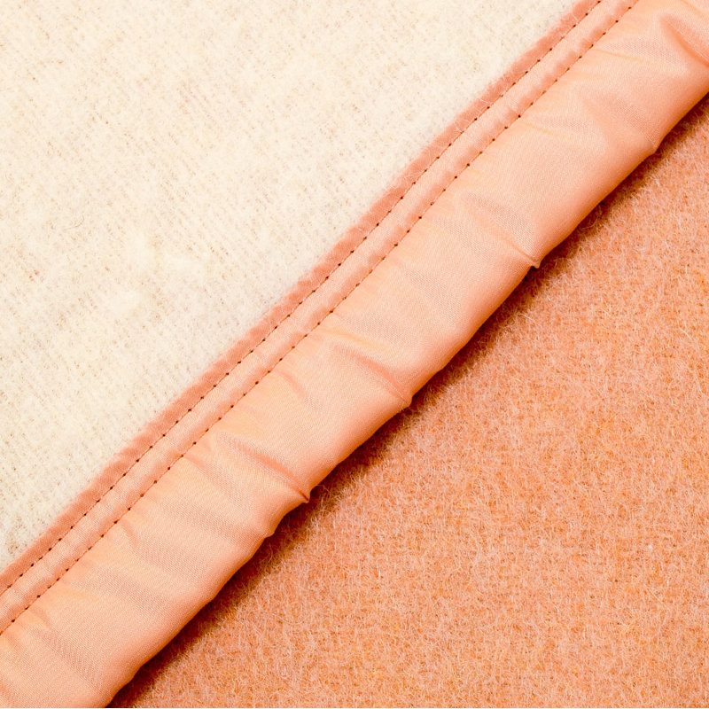 Laine Heavyweight Washable Wool Blanket, Doe / Natural, King