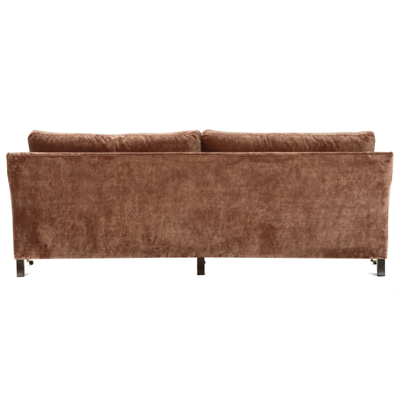 Bruges 87'' Sofa, Brown Chenille