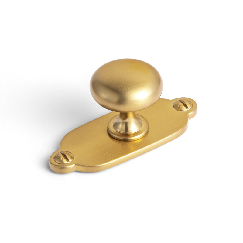 Poignée de 1,18 po avec entretoise, 1.18, Bronze champagne
