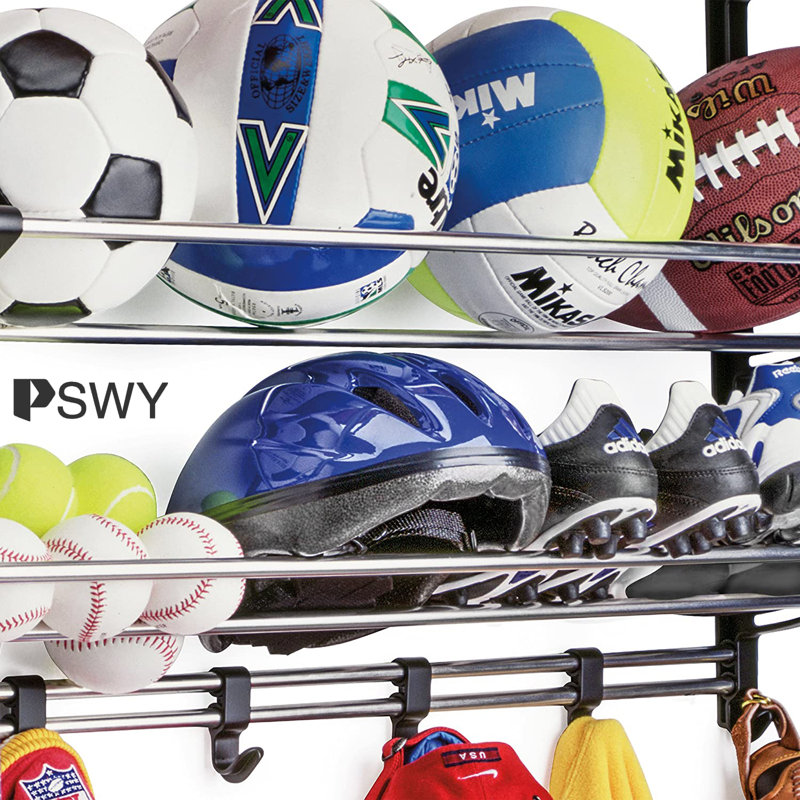 Support de sport en acier multi-usage autoportant