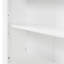Grande armoire de rangement pour salle de bain, armoire de rangement autoportante avec tiroir et tablette réglable, panneau de fibres à densité moyenne avec finition peinte, blanc-567061482