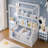 Twin Size Canopy Bed Frame With Guardrails, Solid Wood Materialen Frame Material Floor Bed Frame With Shelves, Montessori Floor Bed Frame For Kids Room Use, Boys, Girls-1666706995-1666706956