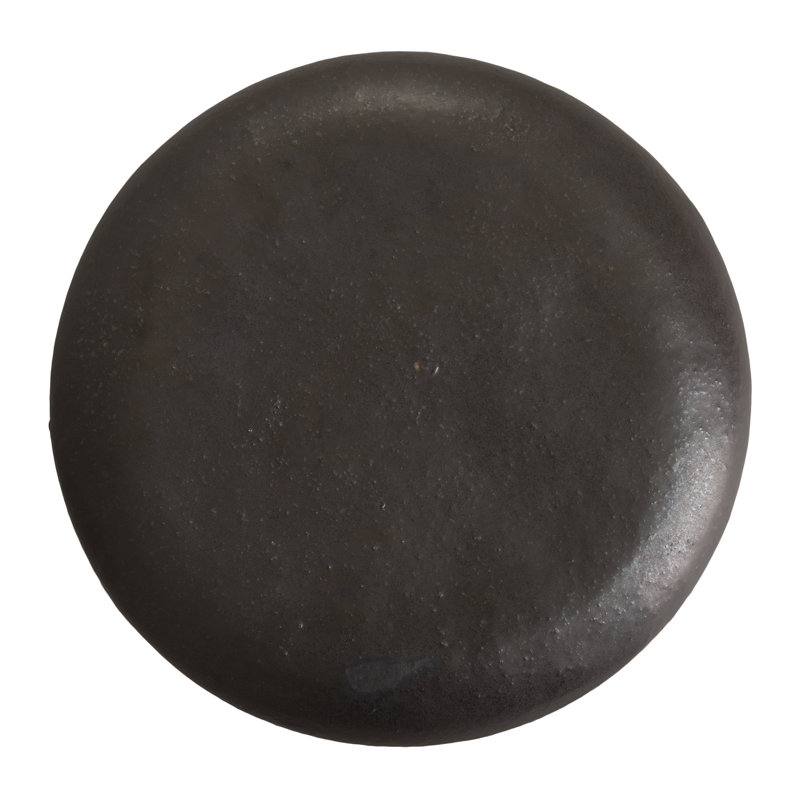 Ravenna Garden Stool, Matte Black