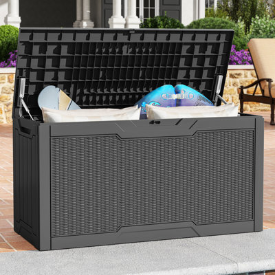 80 Gal Outdoor Resin Deck Box