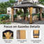 Outdoor Metal Patio Gazebo