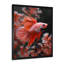 Monochromes rouges et gris - aquariums, reproduction d'art mural-508936174-508936175