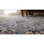 Tapis bleu moderne en laine nouée à la main-124350541