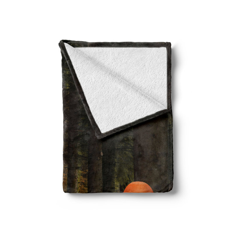 Hand Woven Throw Blanket, 50" W x 70" L