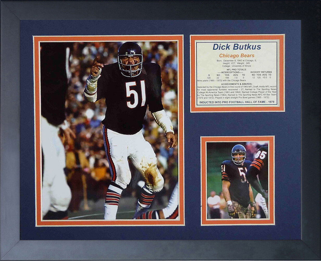 Other, Dick Butkus Chicago Bears Collectors Card