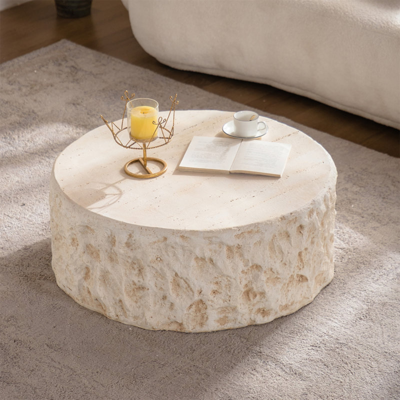 Table basse ronde Mid-Century